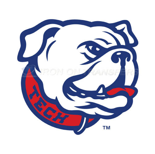 Louisiana Tech Bulldogs Logo T-shirts Iron On Transfers N4854